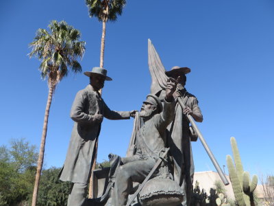 Mormon Battalion statue, Tucson
