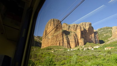 Aragon from the train