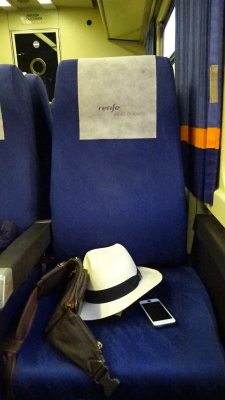 On the train to Canfranc