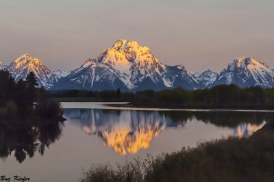 Sunlight Reaches the Peaks 