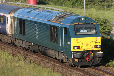 Caledonian Sleeper Class 67