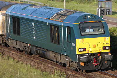 Caledonian Sleeper Class 67