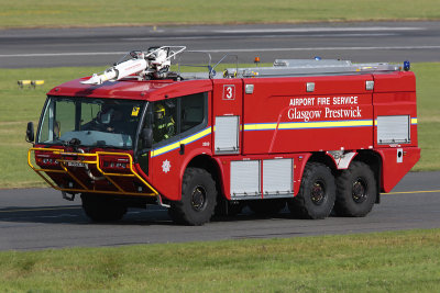 A Carmichael Cobra II - one of three examples on charge at Prestwick Airport.