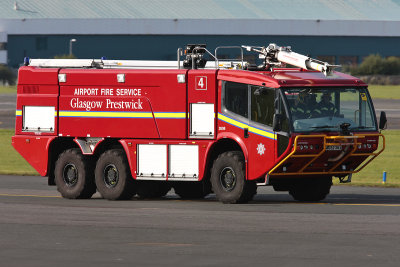 Fire 4, a Carmichael Cobra II at Prestwick Airport.