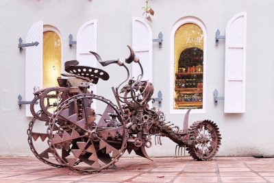Steampunk bike