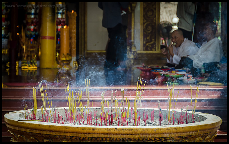 Incense ...and breakfast!