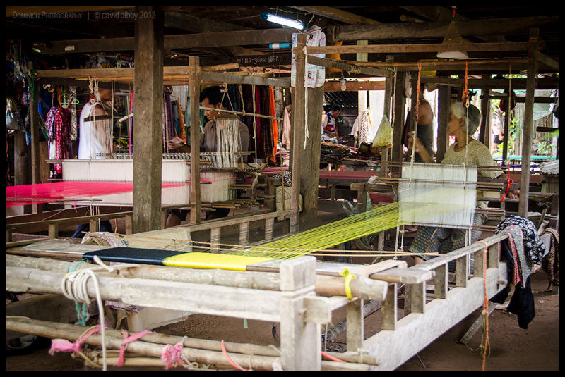 Silk weaving - Prek Bang Kong