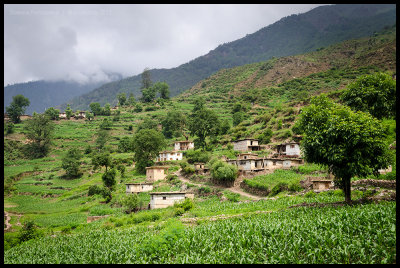 Passing through Majhgaon