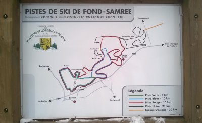 Ski de fond - Samre - jeudi 22/1/2016 (Barbara)