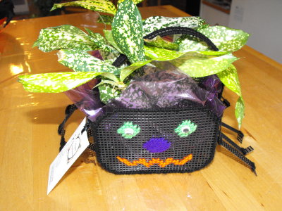 Spider Halloween Basket-no plant.JPG