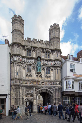Canterbury Cathedral entrance gate