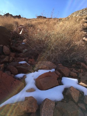 Snow at Jabal Lawz