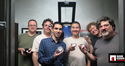 diamond heist escape game--2nd from left