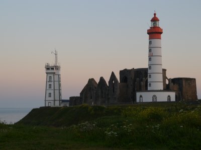 couch de soleil sur la pointe St Mathieu