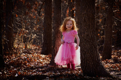Girl in Pink