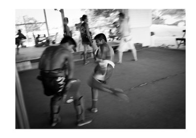 Kickboxing practice, Phuket