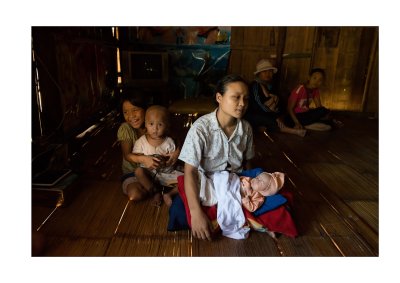 Family, Refugee Camp, Thai - Burmese border