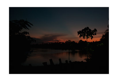 Sunset, Borneo