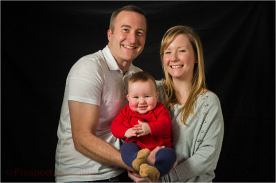 Olivia, Claire and Phil: Family Portraits