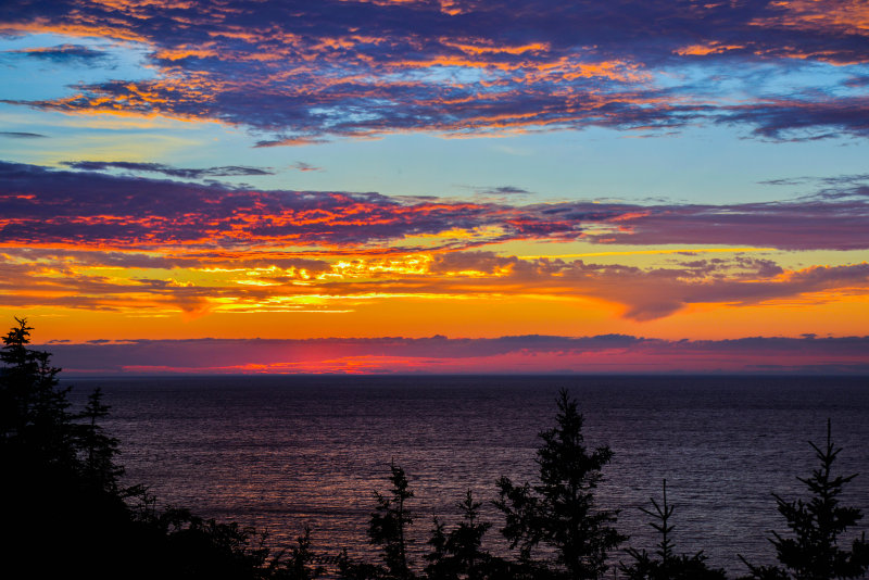 Coucher de soleil