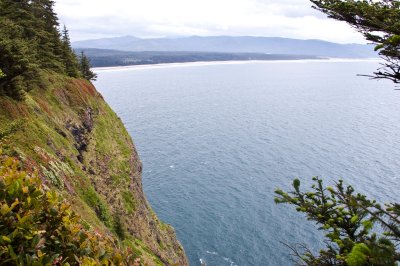 colorful view from trail