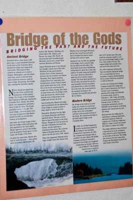 The Bridge of the Gods though is not 'church'