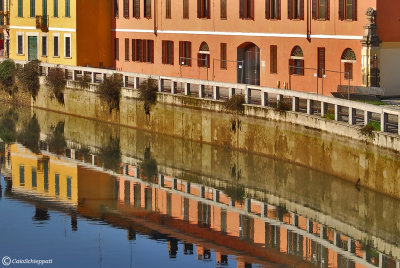 Riflessi sul Naviglio di Gaggiano