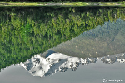 Riflessi al lago delle Scale-Cancano