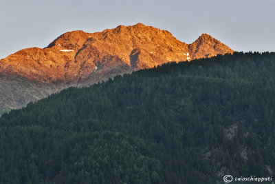 Monti Serottini al tramonto