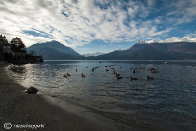 Il lago a Varenna-Lc