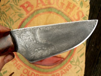 Antiqued Blade on Koa Knife.jpg