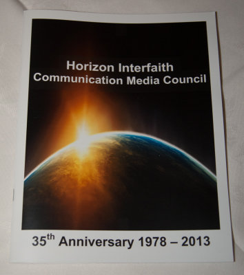 Horizon Interfaith Communication Media Banquet