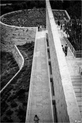 Lines of the Getty