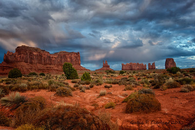 Late Afternoon in Monument Valley