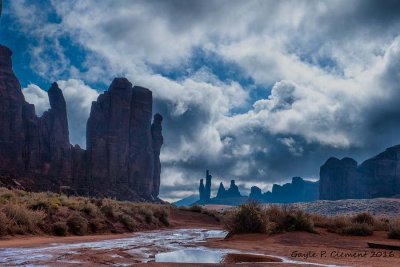 Monument Valley after the Rain
