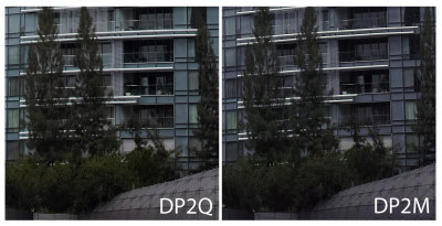JPEG Comparison between DP2Q & DP2M
