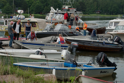 Boats at Midsummer in Pirttisaari
