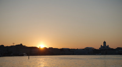 Helsinki skyline