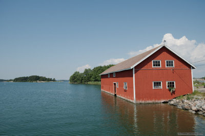 Boathouse at Stenskr