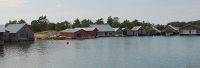 Boathouses at Kringsund