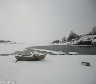 Winter boat