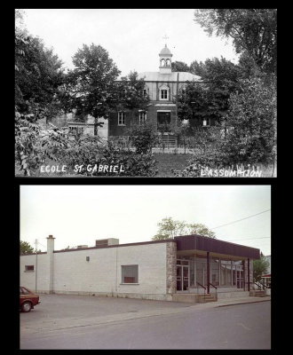 Ecole Saint-Gabriel et bureau de poste