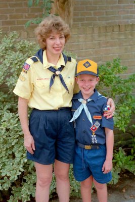 1992 - Ginny and Robert in full dress uniform