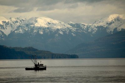 Fishing boat in Wrangell