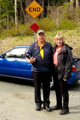 End of the Road north of Juneau