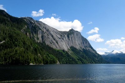 Glacier carved walls in Misty Fjords