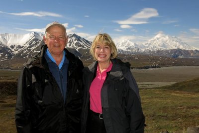 Mt McKinley in the background