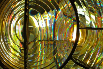 Fresnel lens at Halifax Maritime Museum