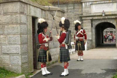 Changing of the guard at the Halifax Citadel