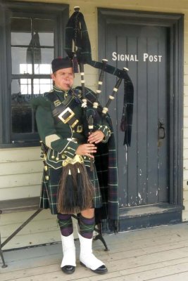 Piper at the Halifax Citadel